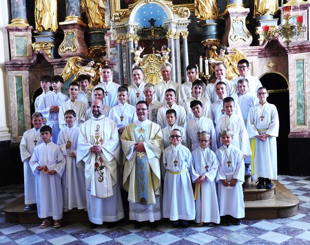 Ministranti pri sv. maši
